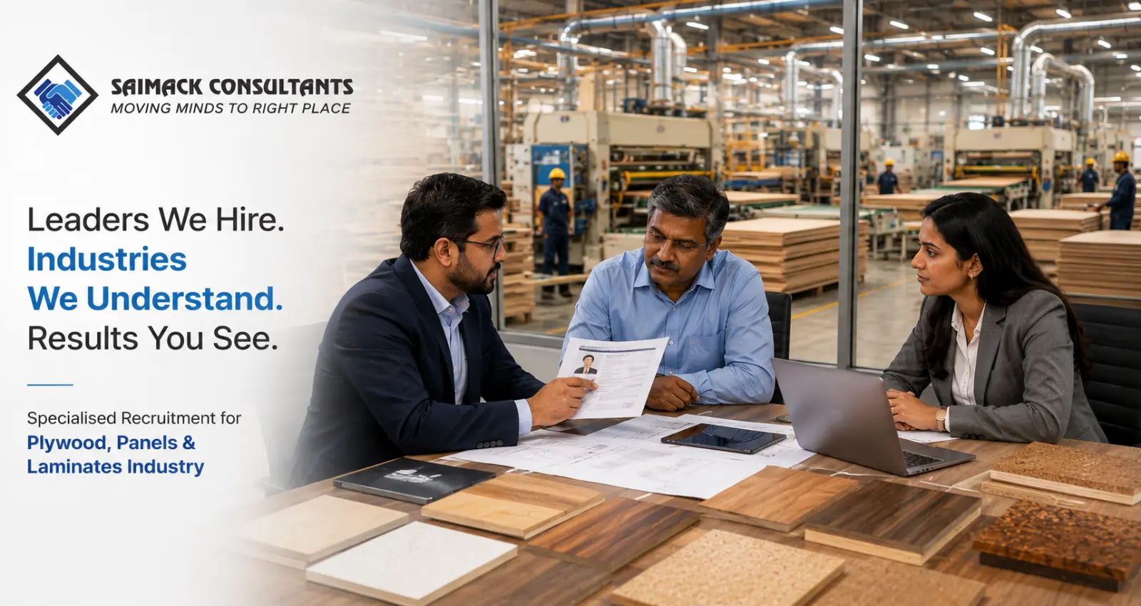 Plywood Recruitment Agency - Saimack Consultants